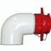 Picture of a dry hydrant adapter.
